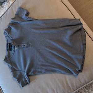 wings + horns slim short sleeved henley